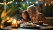 © FAMS IDEA - Mother and Daughter Moslem Celebrate Ramadan Kareem