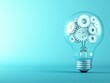 © AHNH2 - Lightbulb with Gears Inside for Creative Innovation