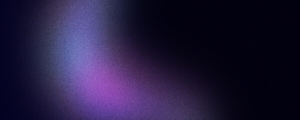 Wall Mural -  Dark wave blue pink abstract grainy background