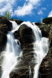Siklawa Waterfall, the largest waterfall in Poland, Tatra National Park