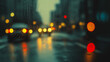 © caio - vidro com chuva com blur e luzes de carros