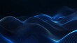 © Tarinee - Abstract blue background with light wave patterns and tech-inspired design, perfect for business applications