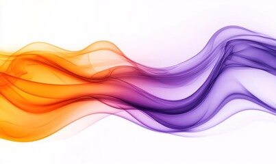 Wall Mural - Vibrant Colorful Waves Abstract Art Background