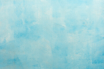 Poster - Soft blue textured abstract background, top view with ample copy space for design, top view, copy space
