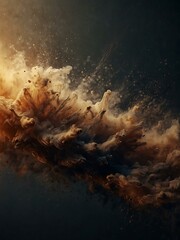 abstract dust design for a background.