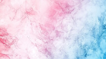 Wall Mural - a soft, abstract background featuring a blend of pink and blue hues with a marble-like texture.