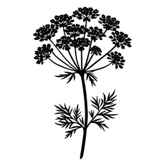 Wall Mural - set of flowers