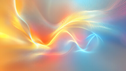 mesmerizing light wave diffraction abstract digital fluid motion patterns and waves. transcendent. i