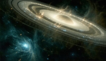 Wall Mural - stunning beautiful outer space background. sci-fi cosmic wallpaper.