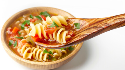 Poster - pasta with tomato and basil