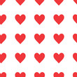 © BorysiukN - Web. Heart seamless pattern. Valentine's day. Festive vector ornament for Valentine's day. Hearts on white background.