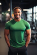 © Felix - afro american man in the gym Generative AI