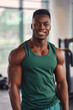 © Felix - afro american man in the gym Generative AI