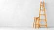 © Eakkarin - a photostock of a minimalist ladder leaning against a neutral wall, representing opportunity 2025