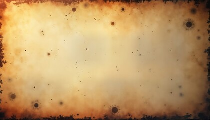 Leinwandbilder - Aged paper texture with dust, light leaks. Abstract vintage background. Suitable for posters artistic design projects. Old photo style. Unique design element. Blank space for adding text images.