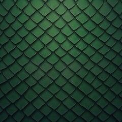 dark green snake scale pattern creates seamless design. abstract illustration with light green highl
