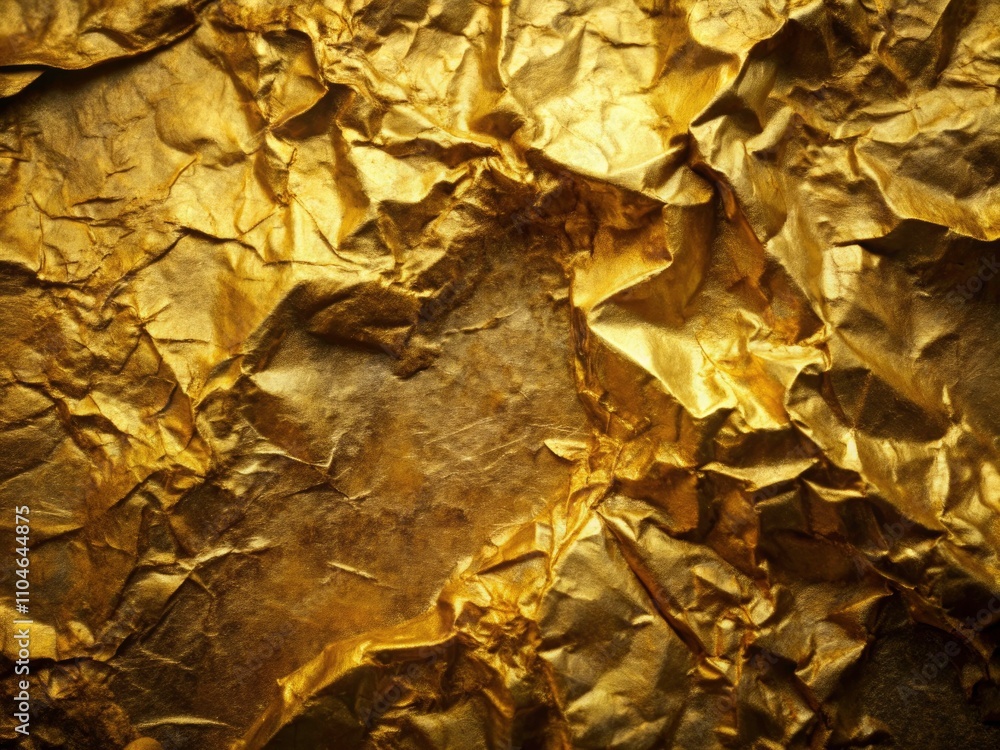 Dark Rough Gold Texture - Metallic Foil Paper Background for Textured ...