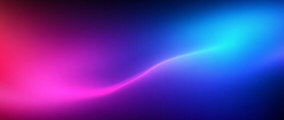 Poster - Abstract gradient background vibrant blue pink purple seamless blend soft texture digital design