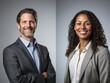 © Mandeep - professional business portraits of smiling individuals in formal attire