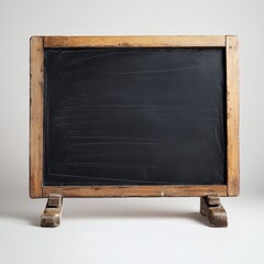 a blank chalkboard ready for lessons and creativity