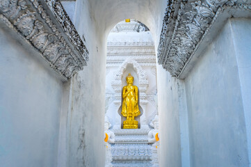 Golden Buddha statue, Symbols of Buddhism, South East Asia