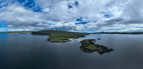 Canvas Print - Coral Beach - Scotland, UK