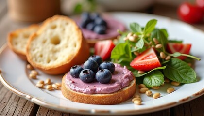 Poster -  Fresh and fruity appetizer ready to delight