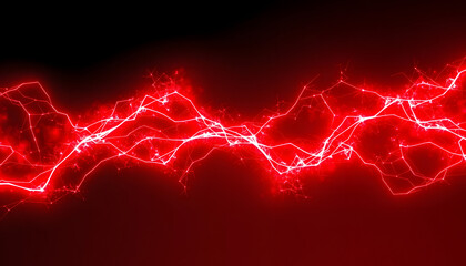 Wall Mural - red abstract line energy with shockwave isolated with white highlights, png