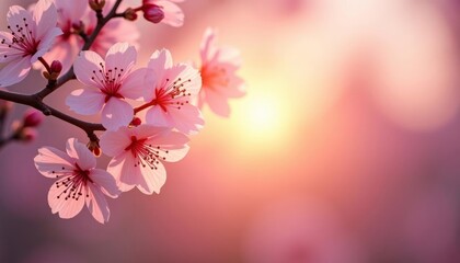 Wall Mural -  Blooming beauty in soft light