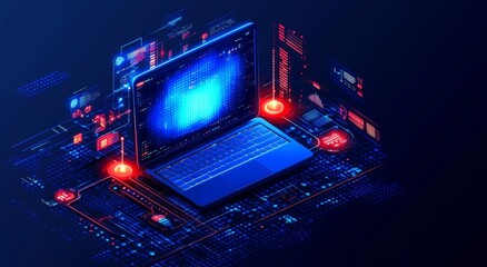 Laptop Interface Design and Software Development Tools for Programming Applications and System Integration
