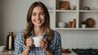 © Fathor - Original name(s): smile_young_woman_holding_cup_of_cofee
