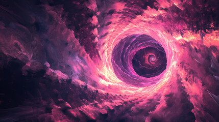 Wall Mural - time travel futuristic portal mystical clock background wallpaper ai generated image. temporal. illu