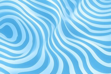 Aufkleber - Abstract Wavy Blue and White Background Vector Illustration Minimalist Digital Art