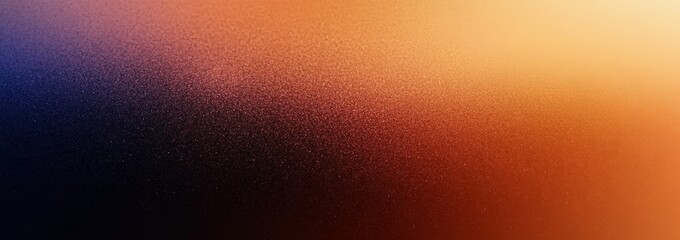 Poster - Gradient Background Dark Brown Orange Purple Black Smooth Abstract Noisy Texture Design