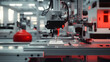 © Nuibai - Advanced robotic arm performing precision tasks in a high-tech manufacturing facility during daylight hours