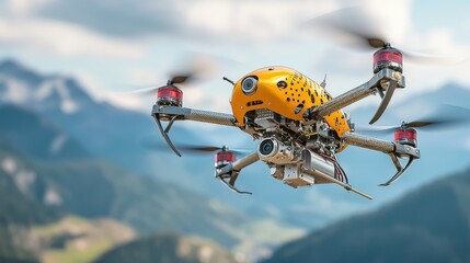 Leinwandbilder - Battlehardened diy drone precision attack strategies in remote landscapes for enhanced tactical operations