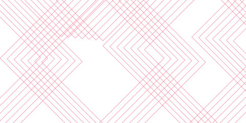 Wall Mural - abstract background red technology geometric squares in bright light. white and red vector blueprint
