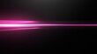 © Hardy - Horizontal pink light flare glowing subtly on black background, sleek and modern minimalist design