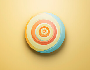 Sticker - Pastel Circle Design