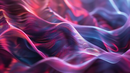 Wall Mural - abstract colorful background with flowing, wavy textures.