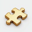 © uuhouse - puzzle pieces on white background