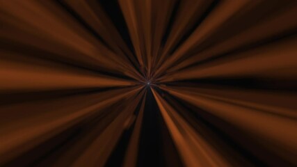 Wall Mural - High-speed travel through a glowing golden portal