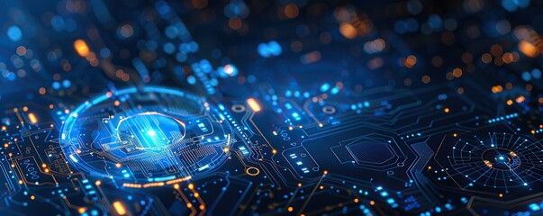 Abstract Digital Circuitry: A Futuristic Network