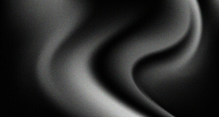 Wall Mural - monochrome silver grey black grainy abstract background for design