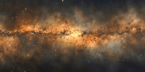 Wall Mural - Stars of a planet and galaxy in a free space background