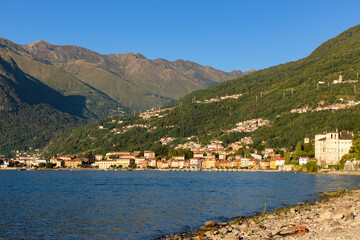 Wall Mural - Town of Gravedona ed Unidi on Lake Como, Italy