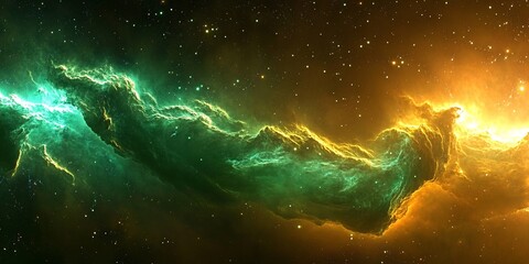 Wall Mural - fantasy abstract texture depicting the universe