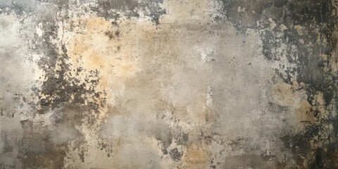 Leinwandbilder - Weathered and aged concrete grunge background featuring unique textures and tones, perfect for various creative projects requiring a weathered concrete grunge aesthetic.
