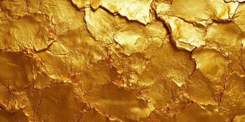 Leinwandbilder - Gold texture serves as an elegant background, offering a stunning visual appeal. This gold texture can enhance any design project with its rich and luxurious qualities. Perfect for various creative