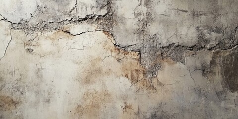 Aufkleber - Smooth concrete surface texture showcasing unique traces of plaster adds depth and character. The texture of smooth concrete enhances visual appeal, perfect for various design needs.
